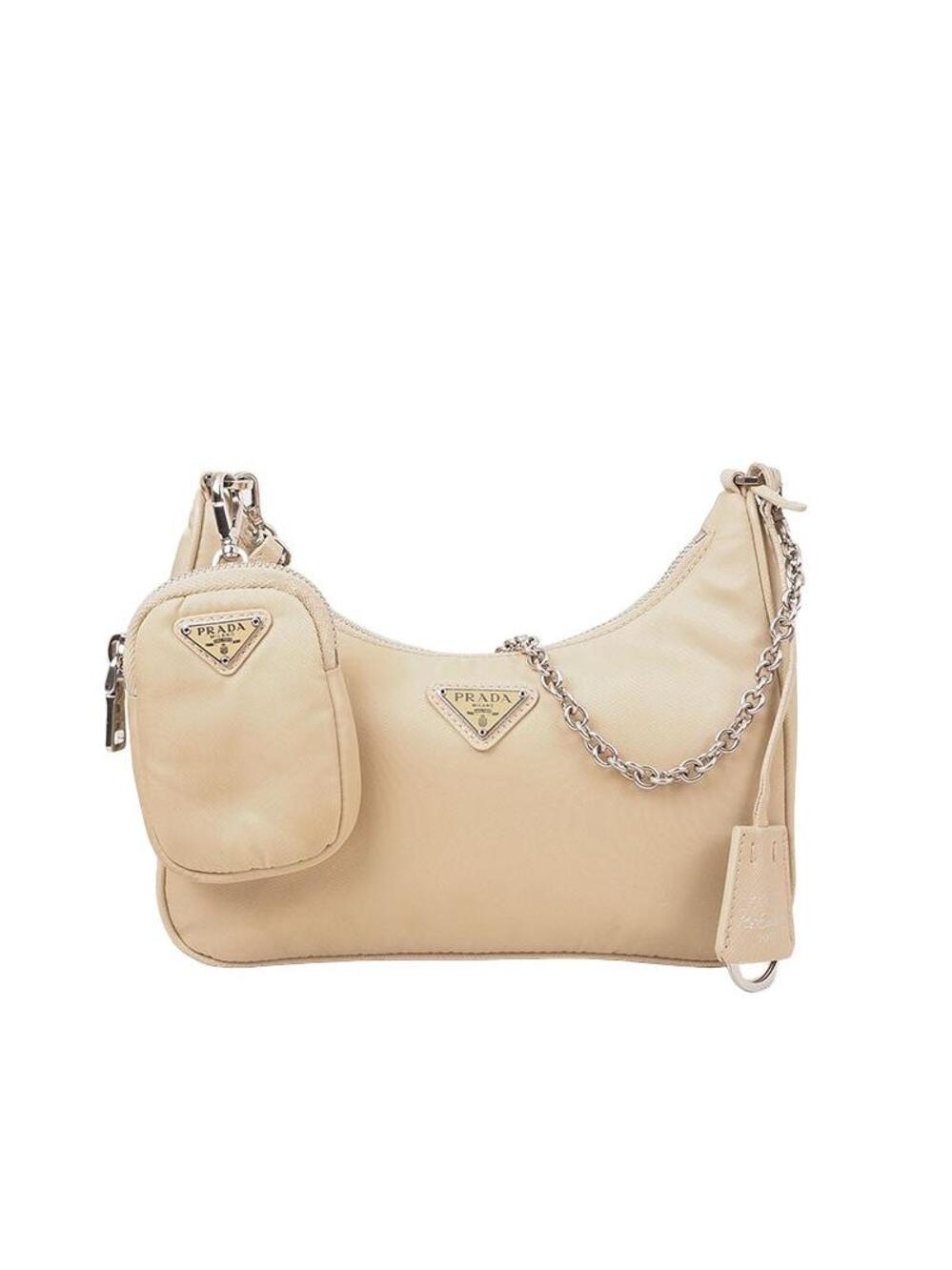 Prada Re-Nylon Hobo Shoulder Bag #353540F84B